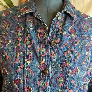 Coldwater Creek jean jacket. M